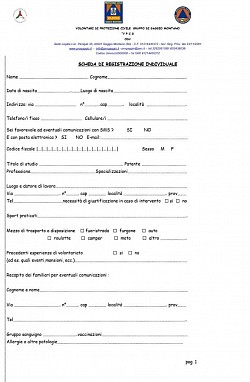 Modulo 1 pagina